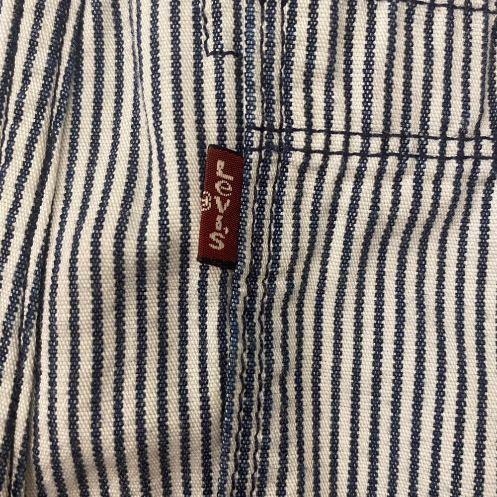 Striped Levi’s Shorts